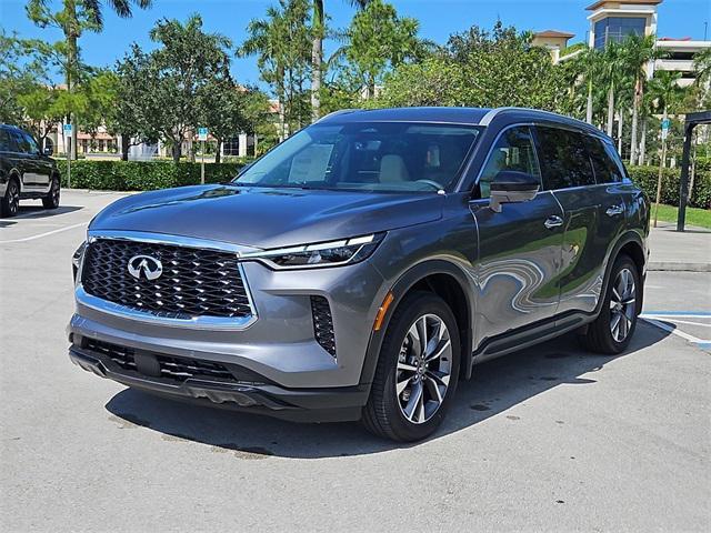 new 2025 INFINITI QX60 car, priced at $58,385