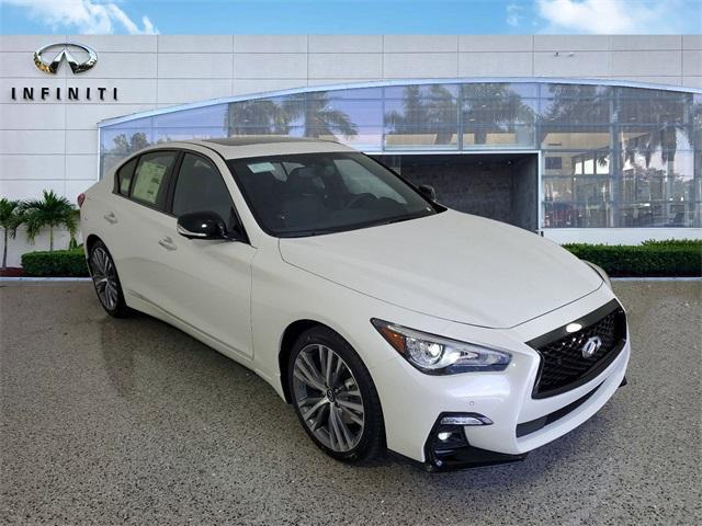 new 2024 INFINITI Q50 car, priced at $52,660