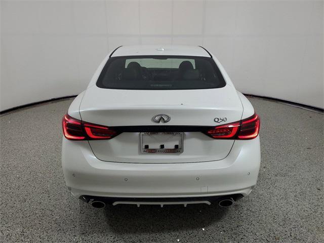 new 2024 INFINITI Q50 car, priced at $52,660