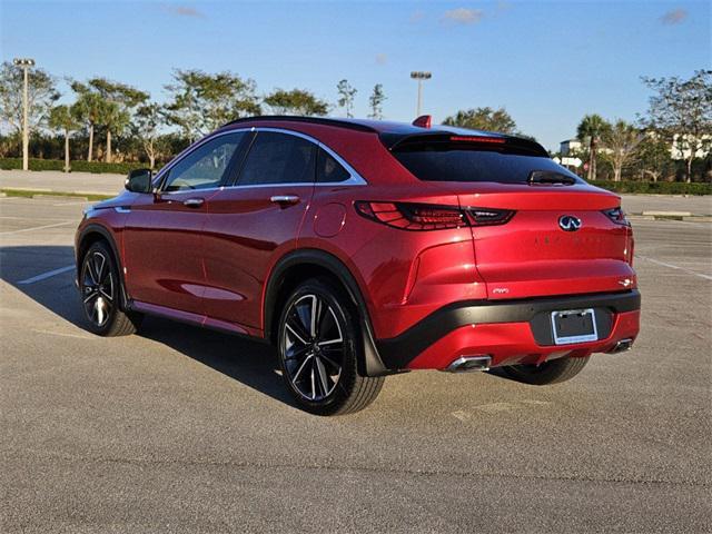 new 2025 INFINITI QX55 car, priced at $58,080