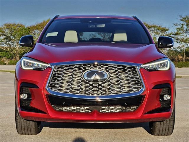 new 2025 INFINITI QX55 car, priced at $58,080