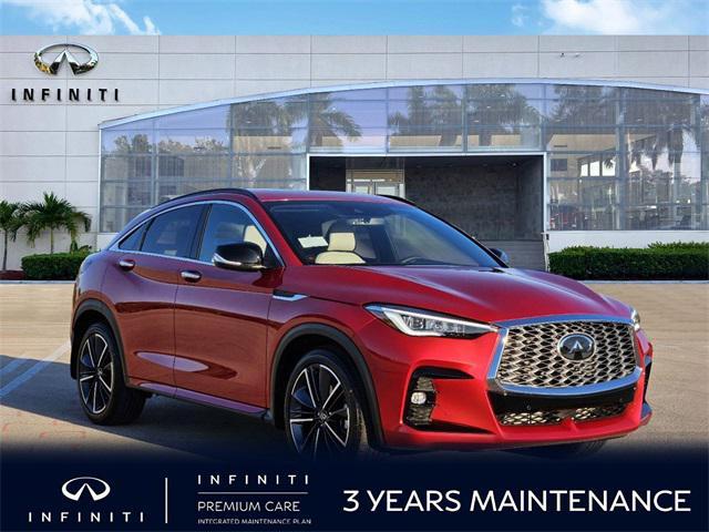 new 2025 INFINITI QX55 car, priced at $58,080