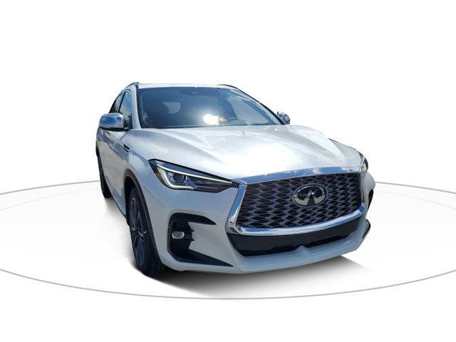 new 2025 INFINITI QX55 car, priced at $53,685