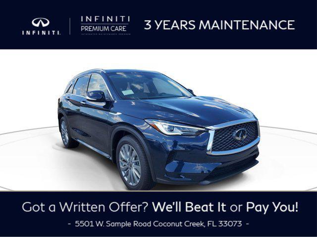 new 2025 INFINITI QX50 car, priced at $48,370