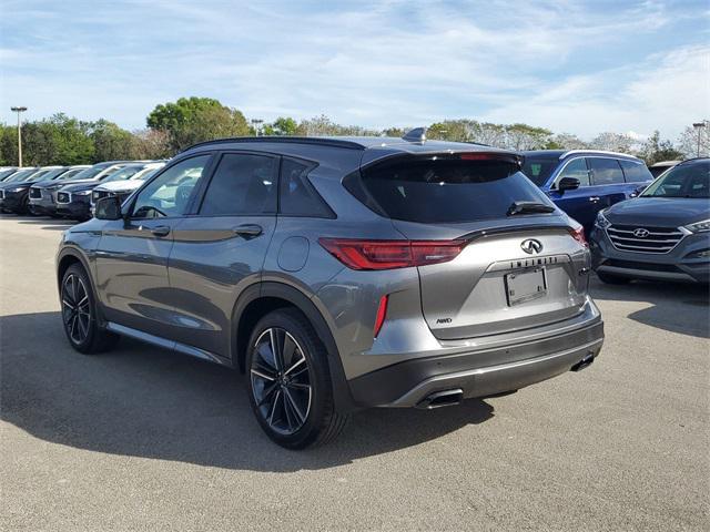 new 2025 INFINITI QX50 car, priced at $53,270