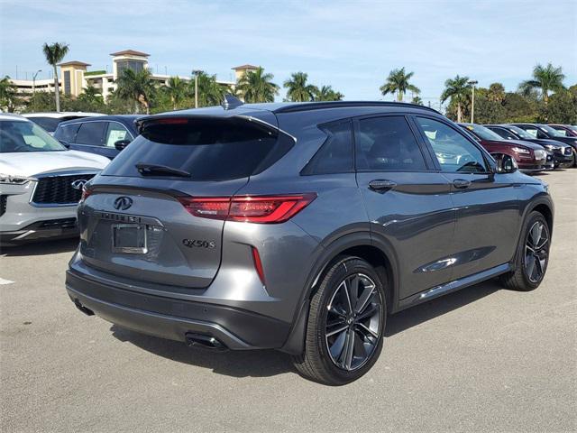 new 2025 INFINITI QX50 car, priced at $53,270