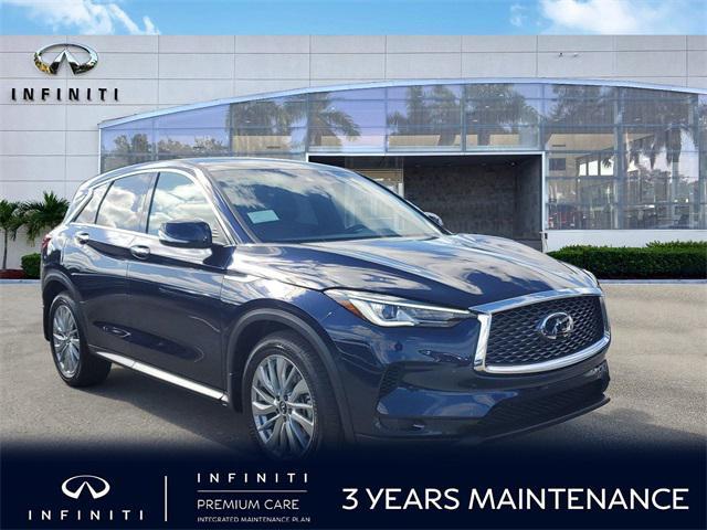 new 2025 INFINITI QX50 car, priced at $44,675