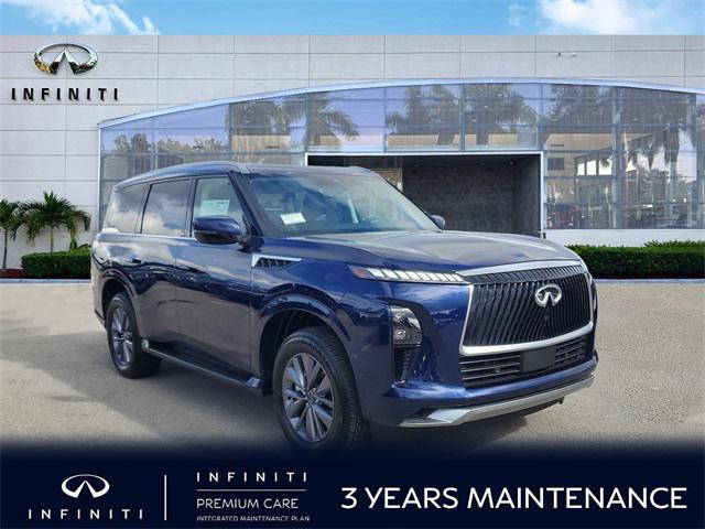 new 2025 INFINITI QX80 car, priced at $85,140