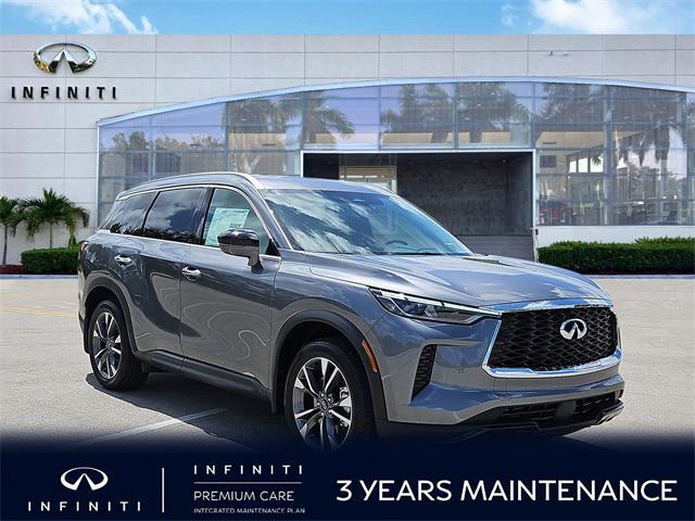 new 2025 INFINITI QX60 car, priced at $58,385