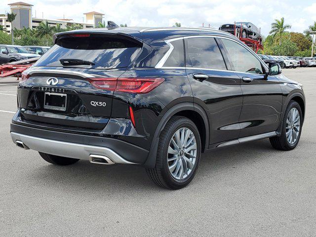 new 2025 INFINITI QX50 car, priced at $37,655
