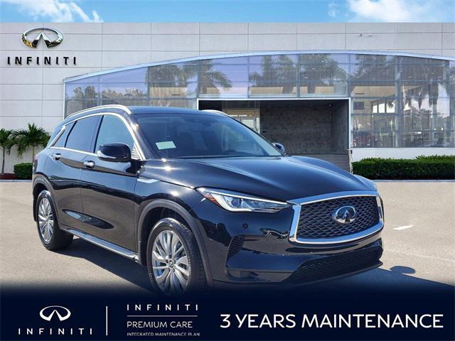 new 2025 INFINITI QX50 car, priced at $48,370