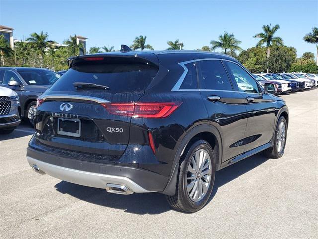 new 2025 INFINITI QX50 car, priced at $48,370