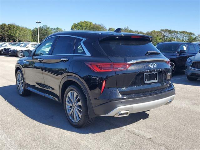 new 2025 INFINITI QX50 car, priced at $48,370