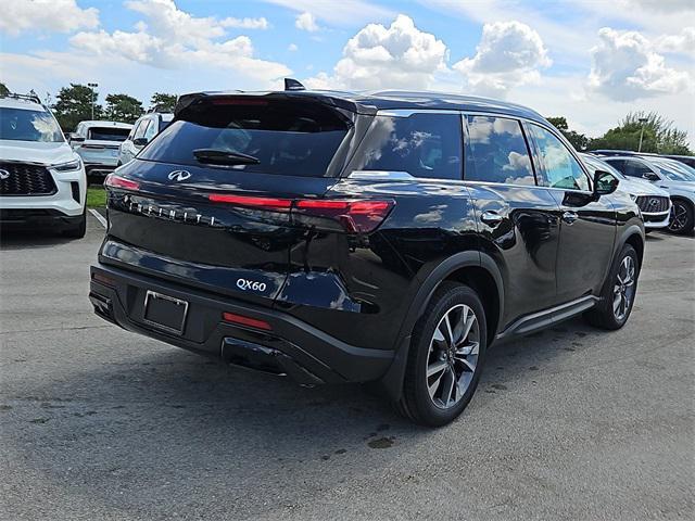 new 2025 INFINITI QX60 car, priced at $59,080