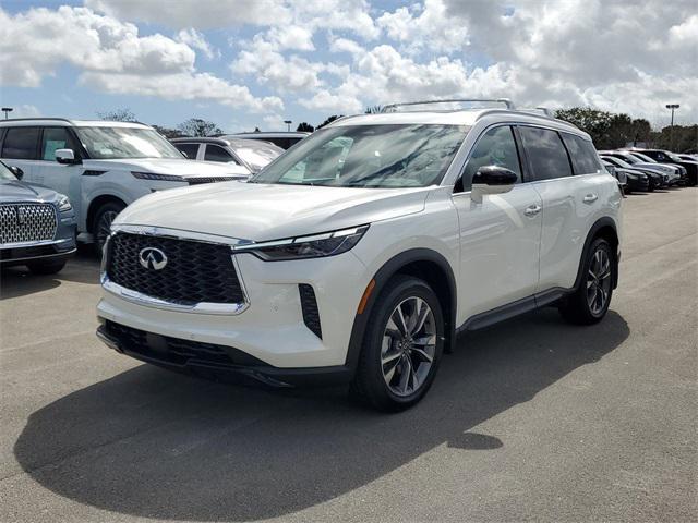 new 2025 INFINITI QX60 car, priced at $60,200