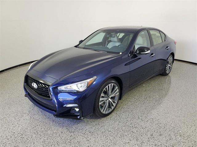 new 2024 INFINITI Q50 car, priced at $54,660