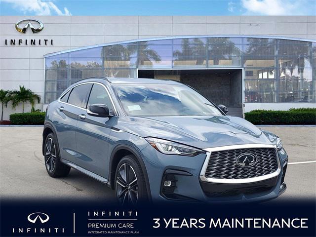 new 2025 INFINITI QX55 car, priced at $52,780