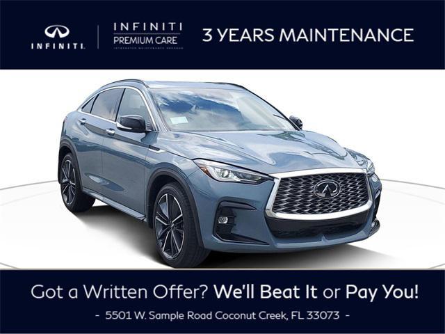 new 2025 INFINITI QX55 car, priced at $52,780