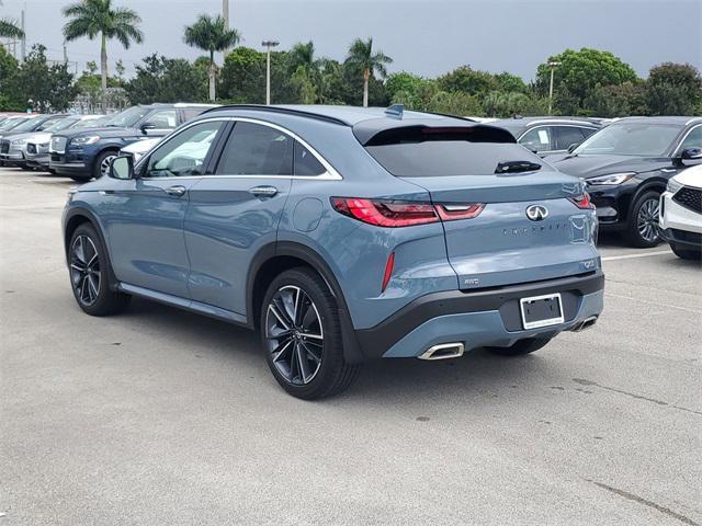 new 2025 INFINITI QX55 car, priced at $52,780