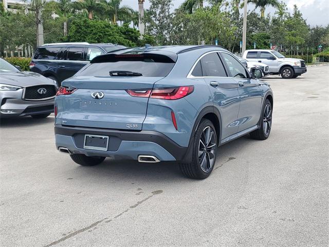 new 2025 INFINITI QX55 car, priced at $52,780