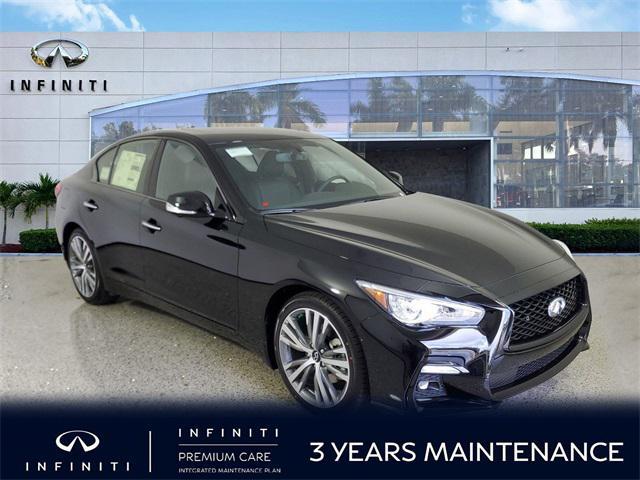 new 2024 INFINITI Q50 car, priced at $53,965