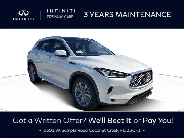 new 2025 INFINITI QX50 car, priced at $49,270
