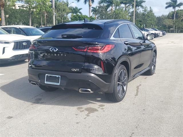 new 2025 INFINITI QX55 car, priced at $52,175