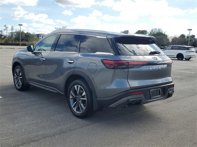 new 2025 INFINITI QX60 car, priced at $58,385