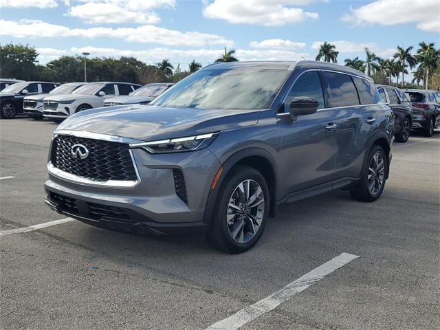 new 2025 INFINITI QX60 car, priced at $58,385