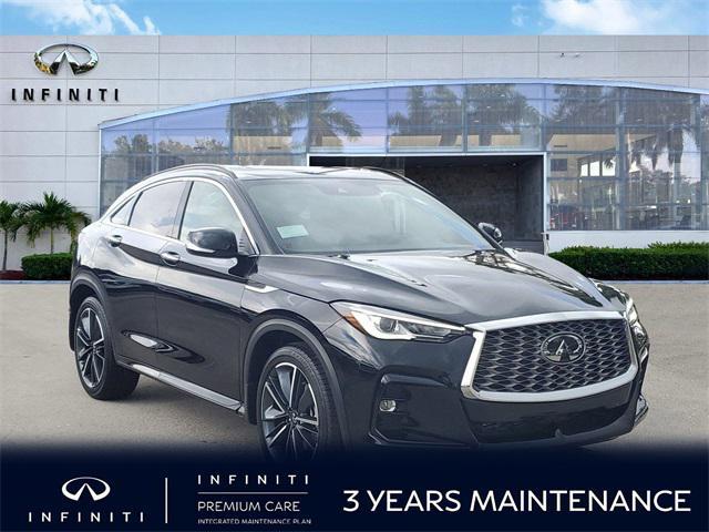 new 2025 INFINITI QX55 car, priced at $52,085