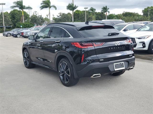 new 2025 INFINITI QX55 car, priced at $52,085