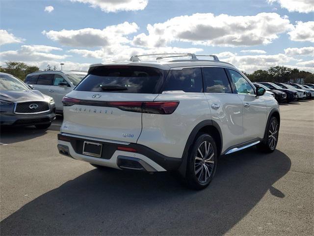 new 2025 INFINITI QX60 car, priced at $64,500