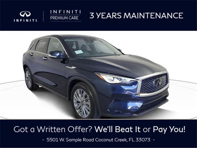 new 2024 INFINITI QX50 car, priced at $44,350