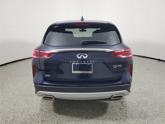 new 2024 INFINITI QX50 car, priced at $44,350