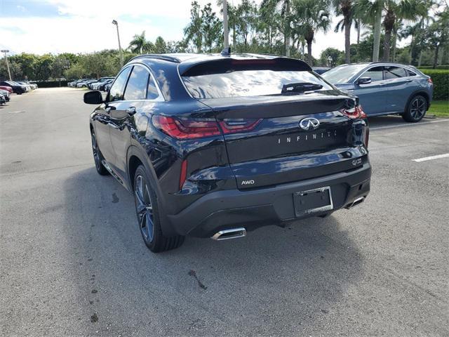 new 2025 INFINITI QX55 car, priced at $52,085