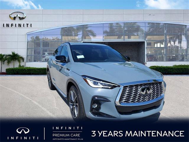 new 2025 INFINITI QX55 car, priced at $53,280