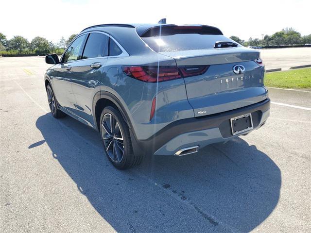 new 2025 INFINITI QX55 car, priced at $53,280