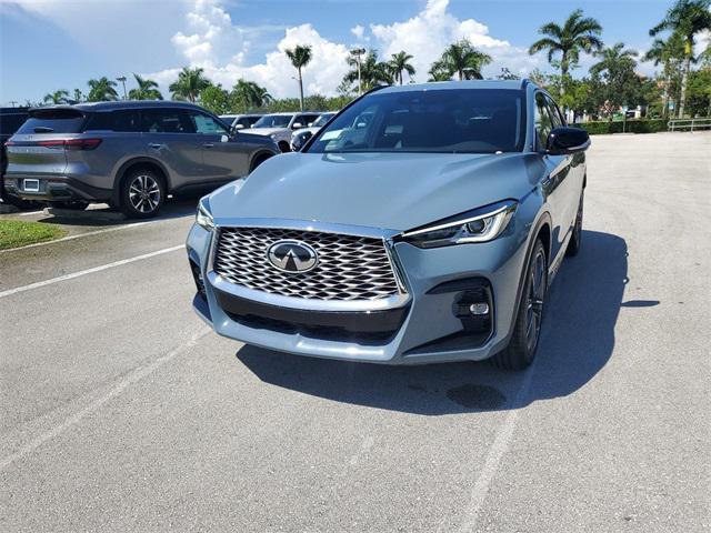 new 2025 INFINITI QX55 car, priced at $53,280