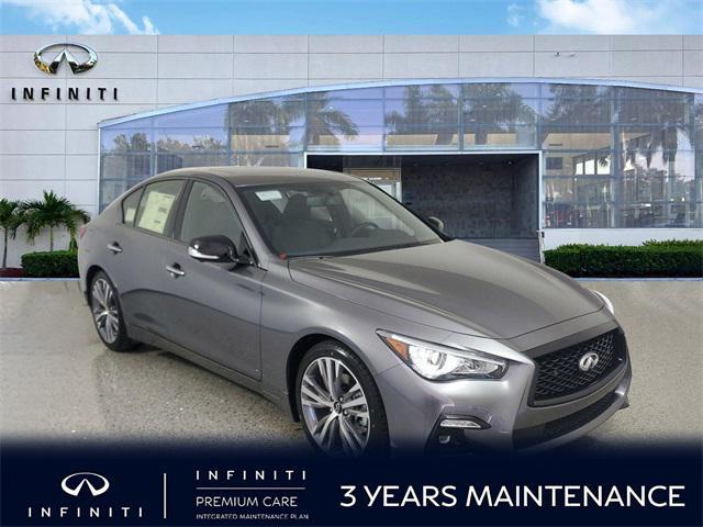 new 2024 INFINITI Q50 car, priced at $51,965