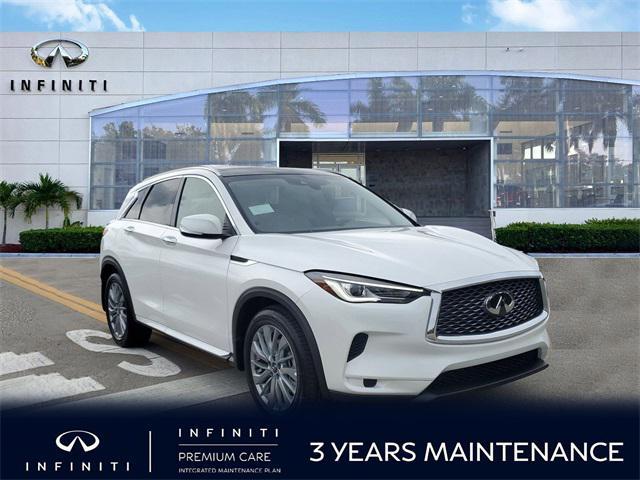 new 2025 INFINITI QX50 car, priced at $49,270