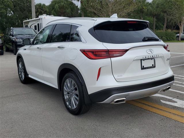 new 2025 INFINITI QX50 car, priced at $49,270