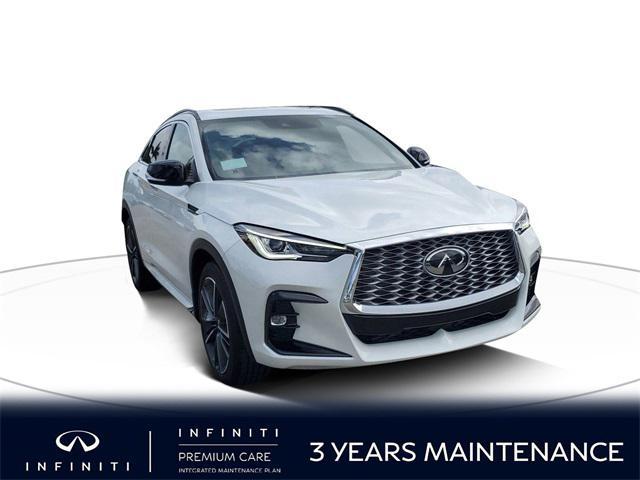 new 2025 INFINITI QX55 car, priced at $53,485