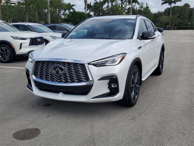 new 2025 INFINITI QX55 car, priced at $53,485