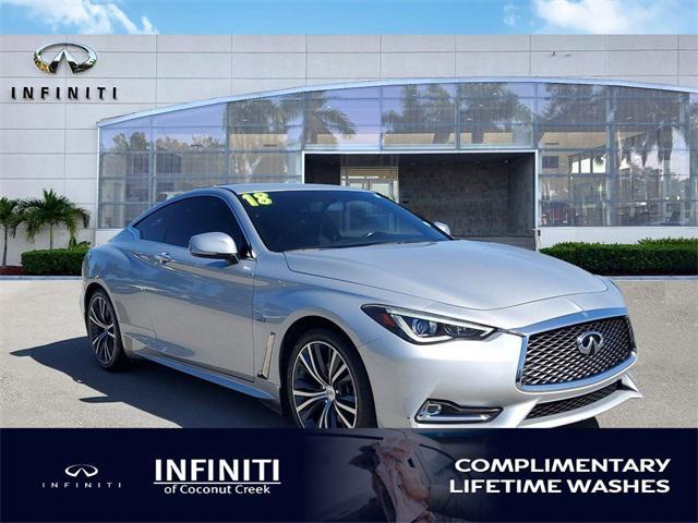 used 2018 INFINITI Q60 car, priced at $21,715