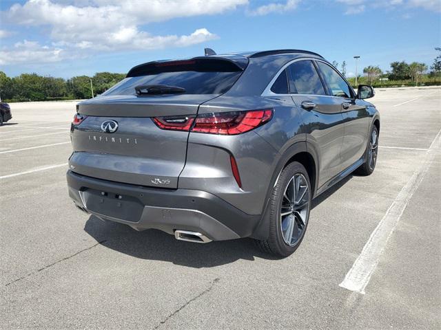 new 2025 INFINITI QX55 car, priced at $52,085