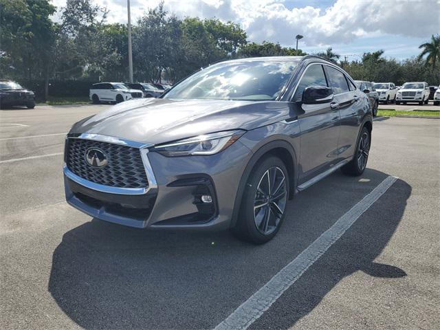 new 2025 INFINITI QX55 car, priced at $52,085