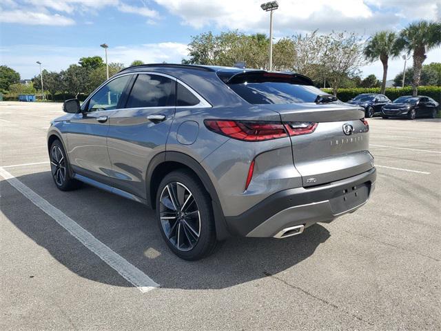 new 2025 INFINITI QX55 car, priced at $52,085