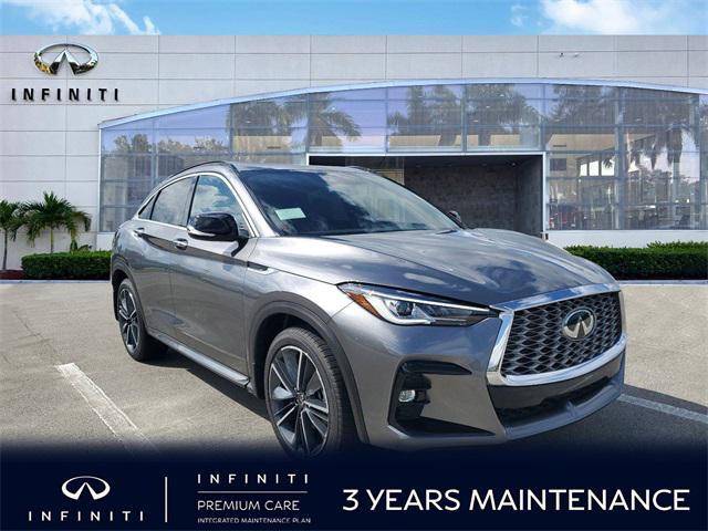 new 2025 INFINITI QX55 car, priced at $52,085