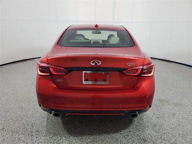 new 2024 INFINITI Q50 car, priced at $54,865