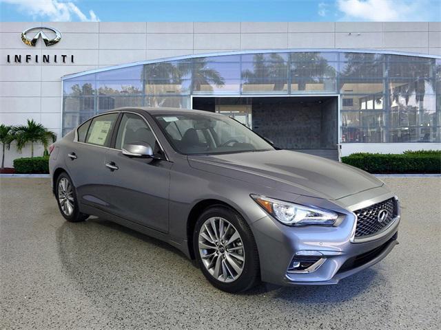 new 2024 INFINITI Q50 car, priced at $46,890